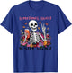 Sometimes Sweet Mostly Savage Floral Skeleton T-Shirt - T-Shirt | Royal