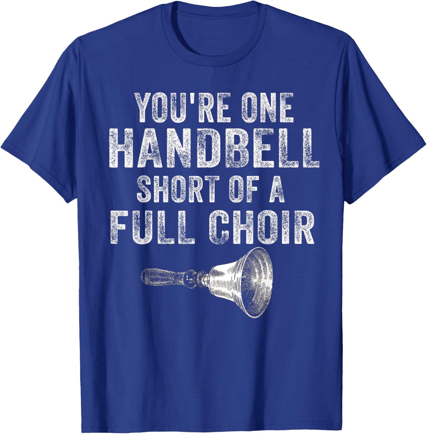 Handbell Ringer Instrument Men Women Funny Choir Music T-Shirt - T-Shirt | Royal
