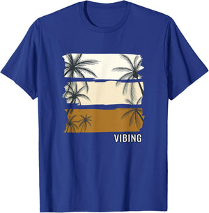 Tan Color Vibing-x3 Shades Tan Graphic T-Shirt - T-Shirt | Royal