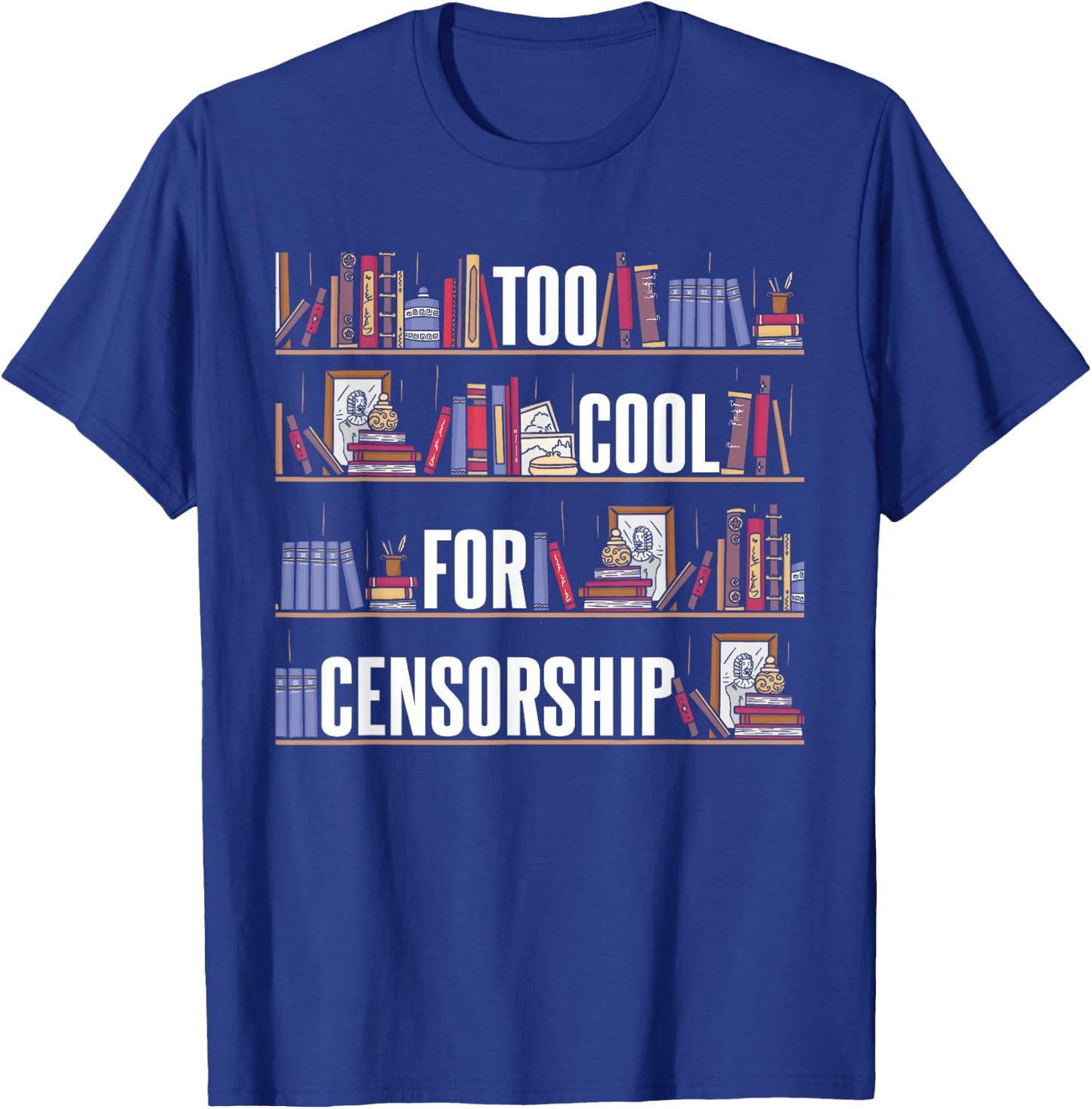 Banned Books T-Shirt - T-Shirt | Royal