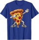 Dabbing Pizza Dab Dance Food Lover Gifts Men Women Kids T-Shirt - T-Shirt | Royal