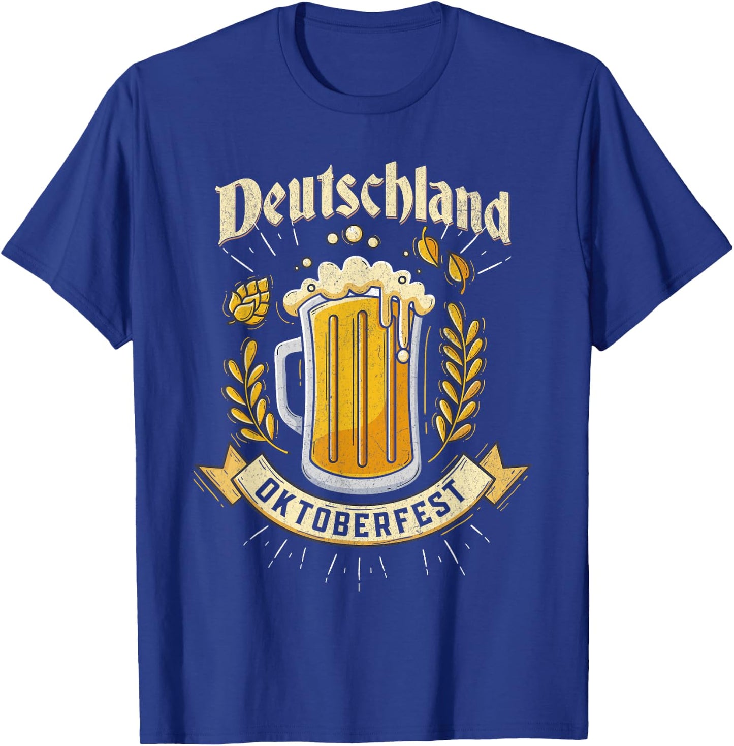Deutschland Oktoberfest German Beer Festival Party Outfit T-Shirt - T-Shirt | Royal