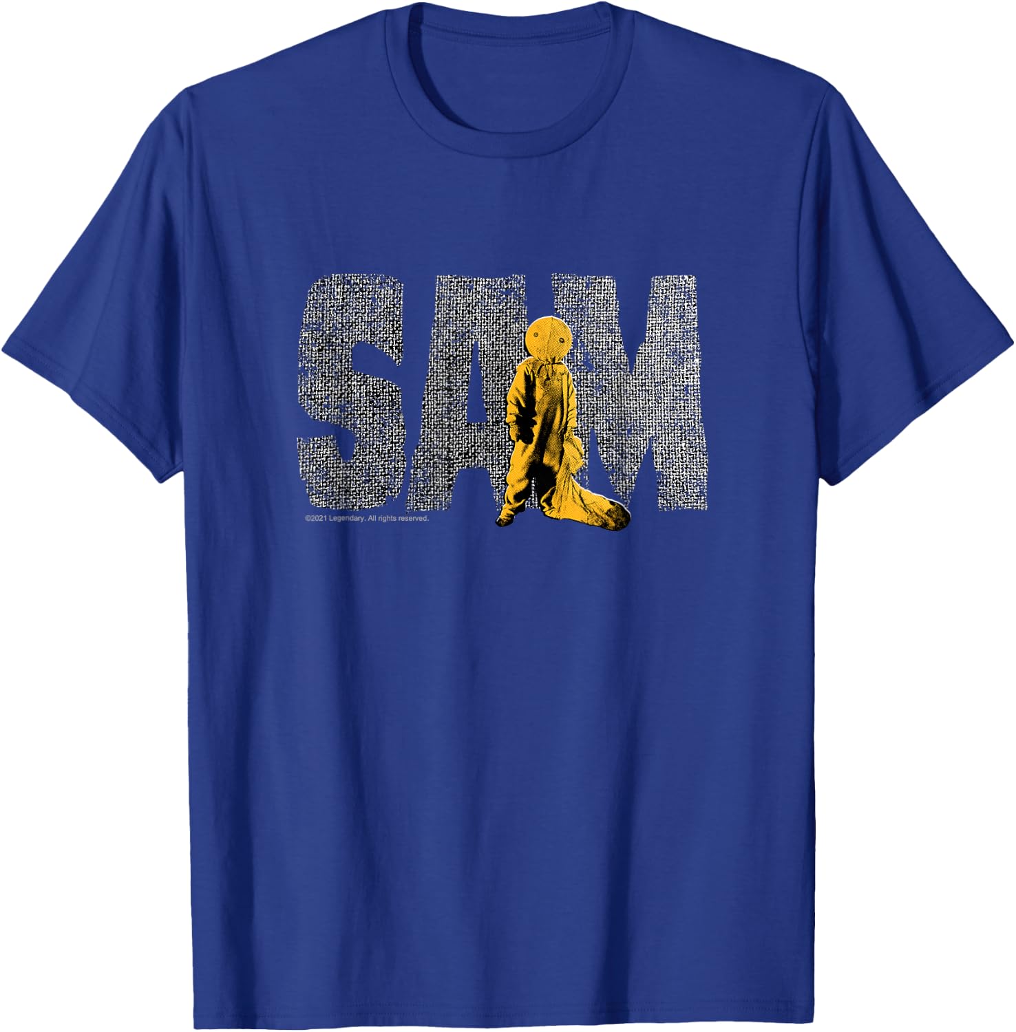 Trick ‘R Treat – Standing Sam T-Shirt - T-Shirt | Royal