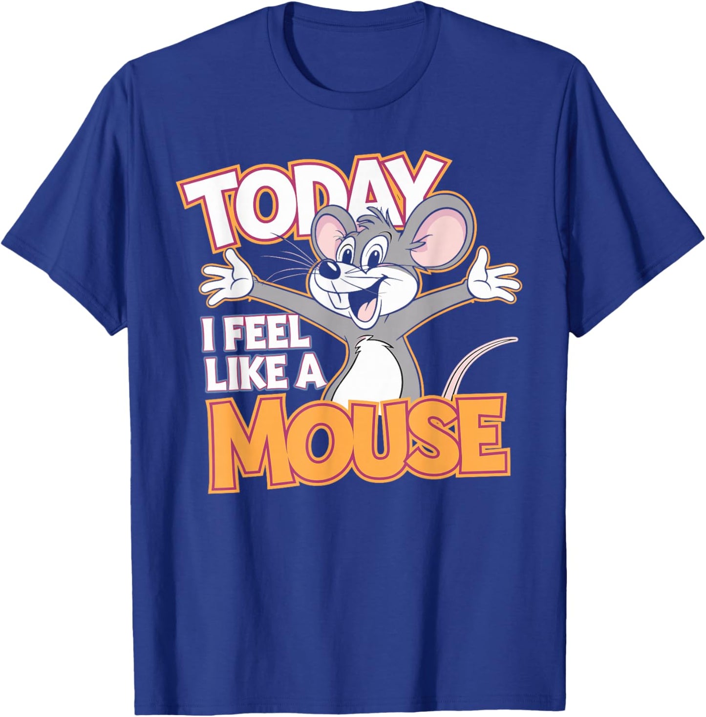 Today I feel like a Mouse Cartoon Mice Children | Kids Mouse T-Shirt - T-Shirt | Royal