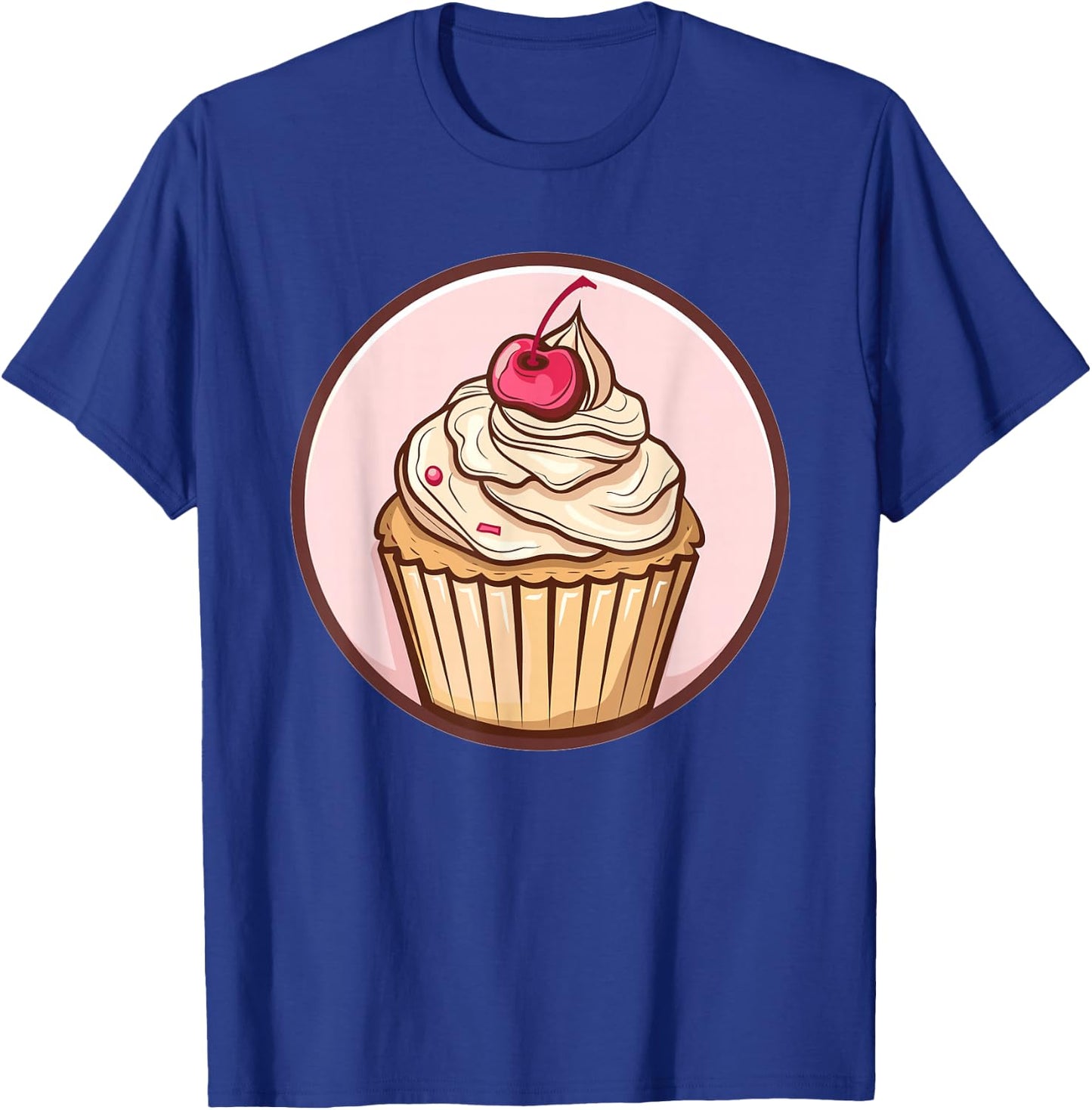 Retro Cupcake T-Shirt - T-Shirt | Royal