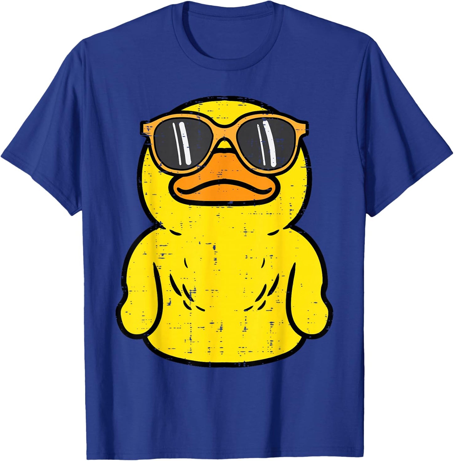 Rubber Duck Sunglasses Cool Boys Girls Kid Toddler Women Men T-Shirt - T-Shirt | Royal
