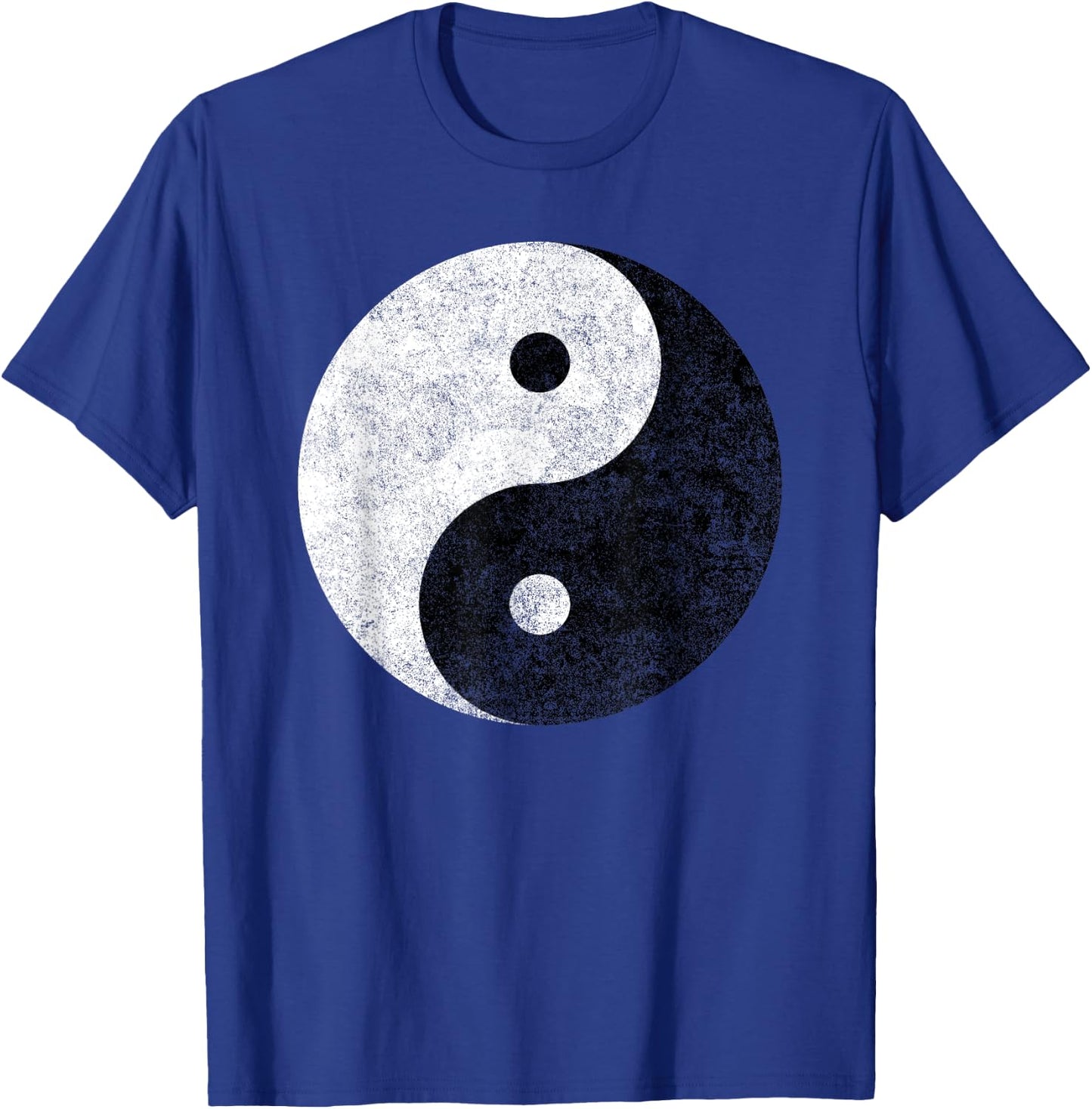 Yin Yang Symbol Tao Taijitu Yoga Peace Love T-Shirt - T-Shirt | Royal
