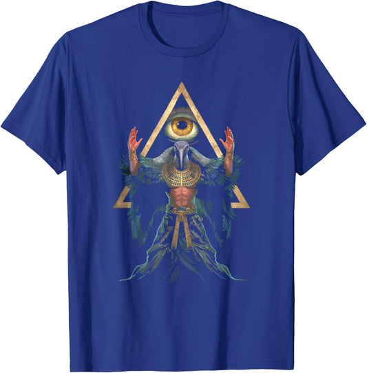 Thoth Egyptian God Egyptian Mythology Pyramid Ancient Egypt T-Shirt - T-Shirt | Royal