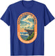 McAfee Knob Virginia Appalachian Trail Roanoke Hiking T-Shirt - T-Shirt | Royal
