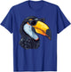Ätoucan. Toucan Sunglasses Tucan , Small, Black T-Shirt - T-Shirt | Royal