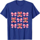 Halloween Coquette Pink Bow Pink Mini Skull Squad T-Shirt - T-Shirt | Royal