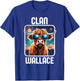 Wallace Clan 4th July Scottish Family Name USA Party T-Shirt - T-Shirt | Royal