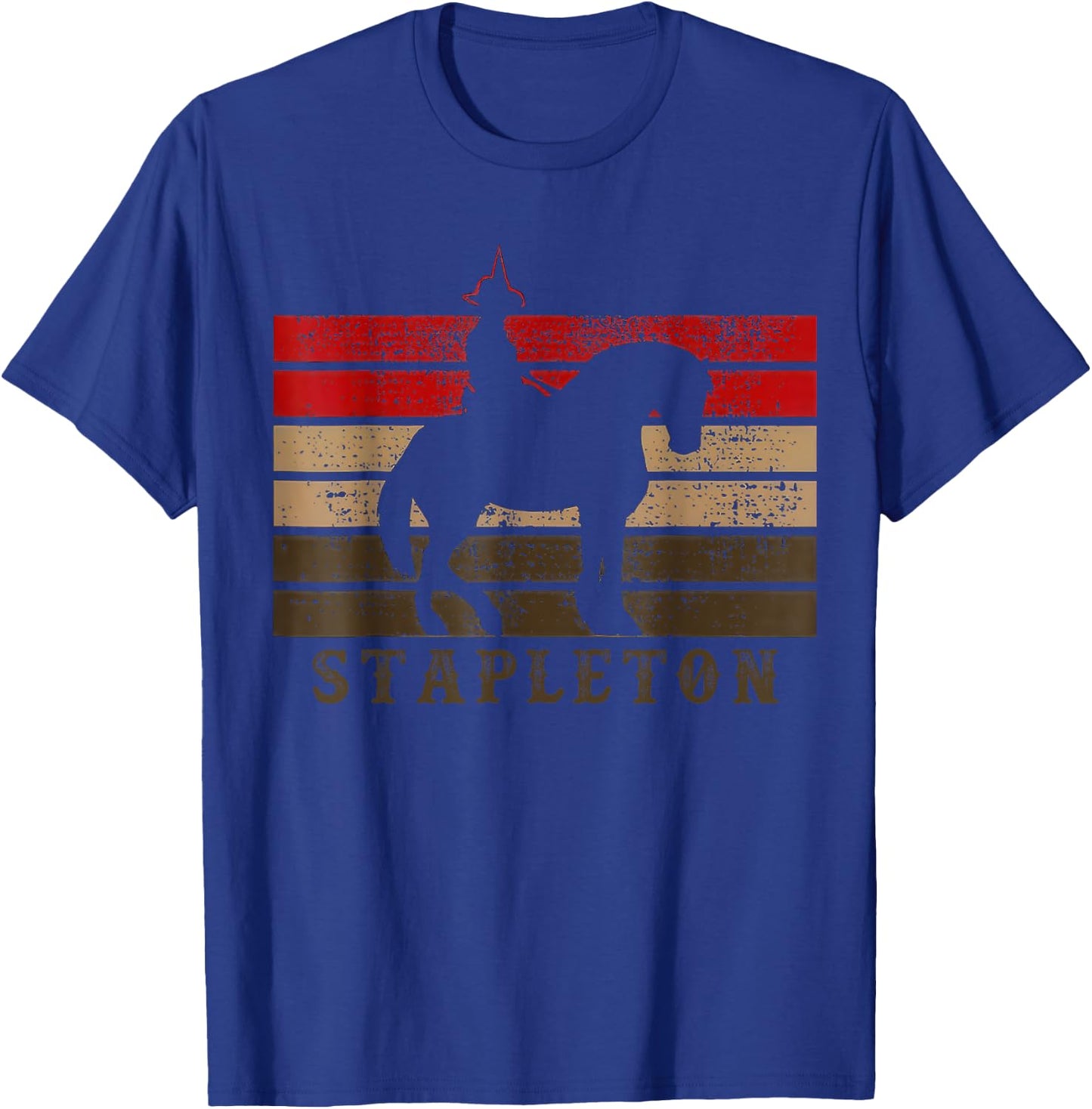 Howdy Stapleton Western Stapleton Cowboy Cowgirl T-Shirt - T-Shirt | Royal