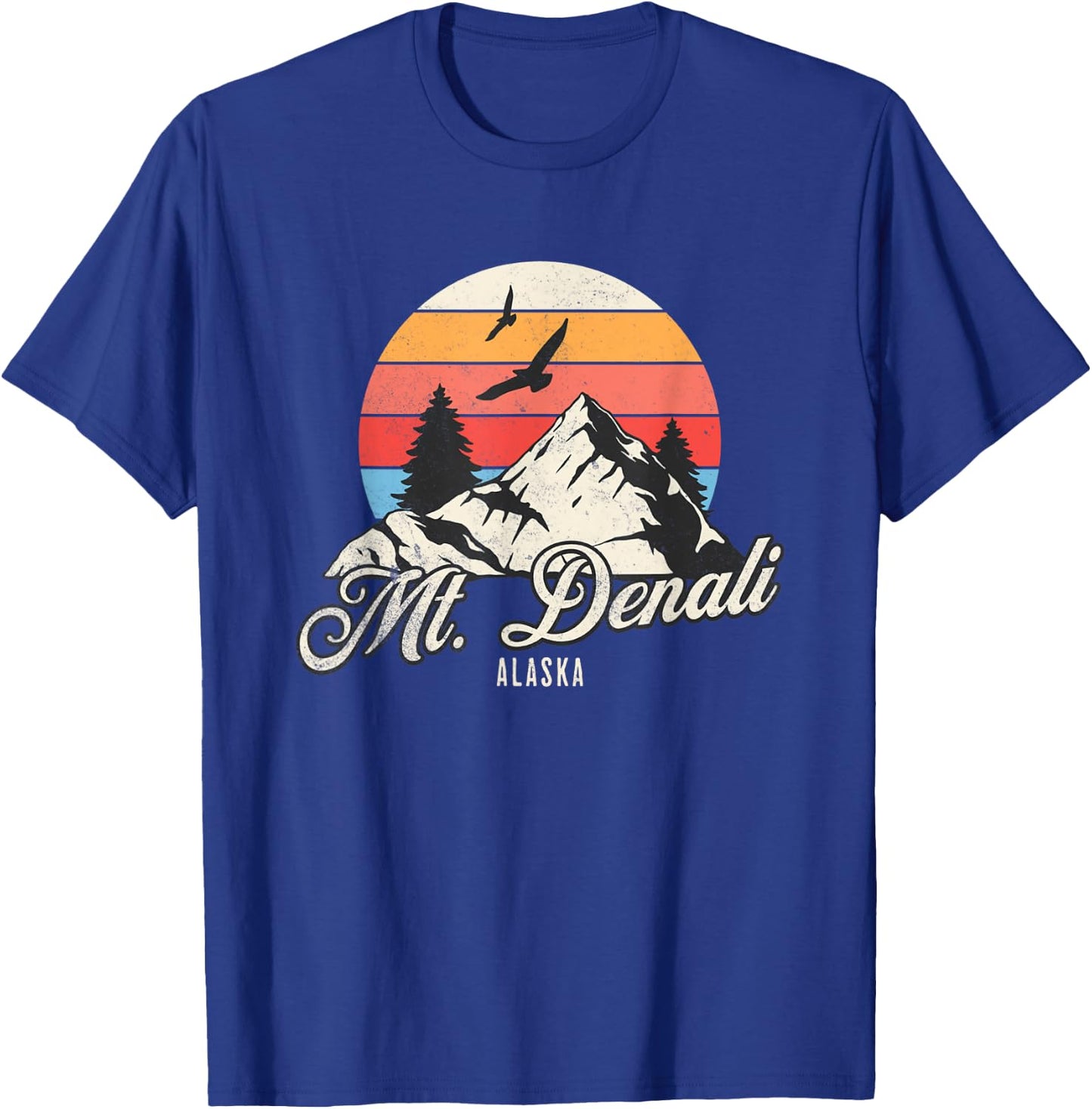 Mount Denali Souvenir / Mt. Denali T-Shirt - T-Shirt | Royal