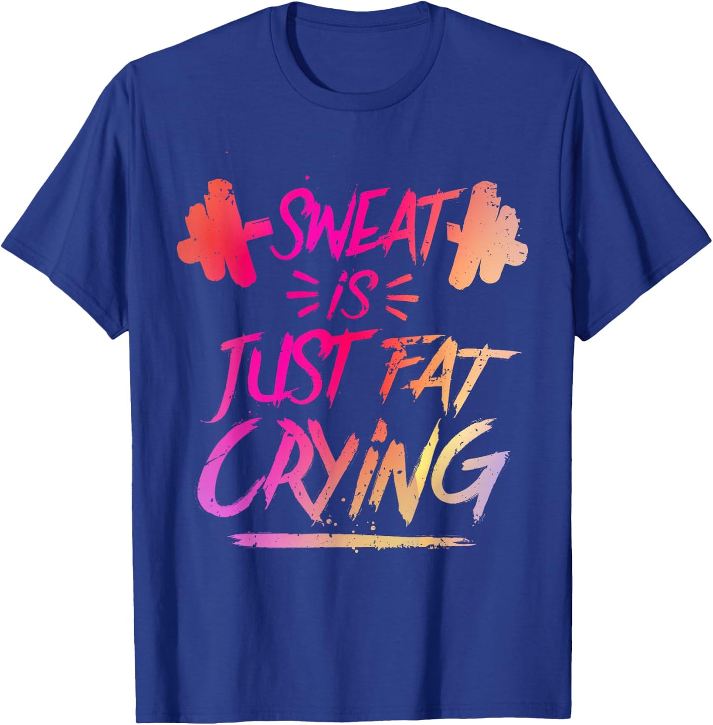 Exercise Funny Gym Workout Women T-Shirt - T-Shirt | Royal