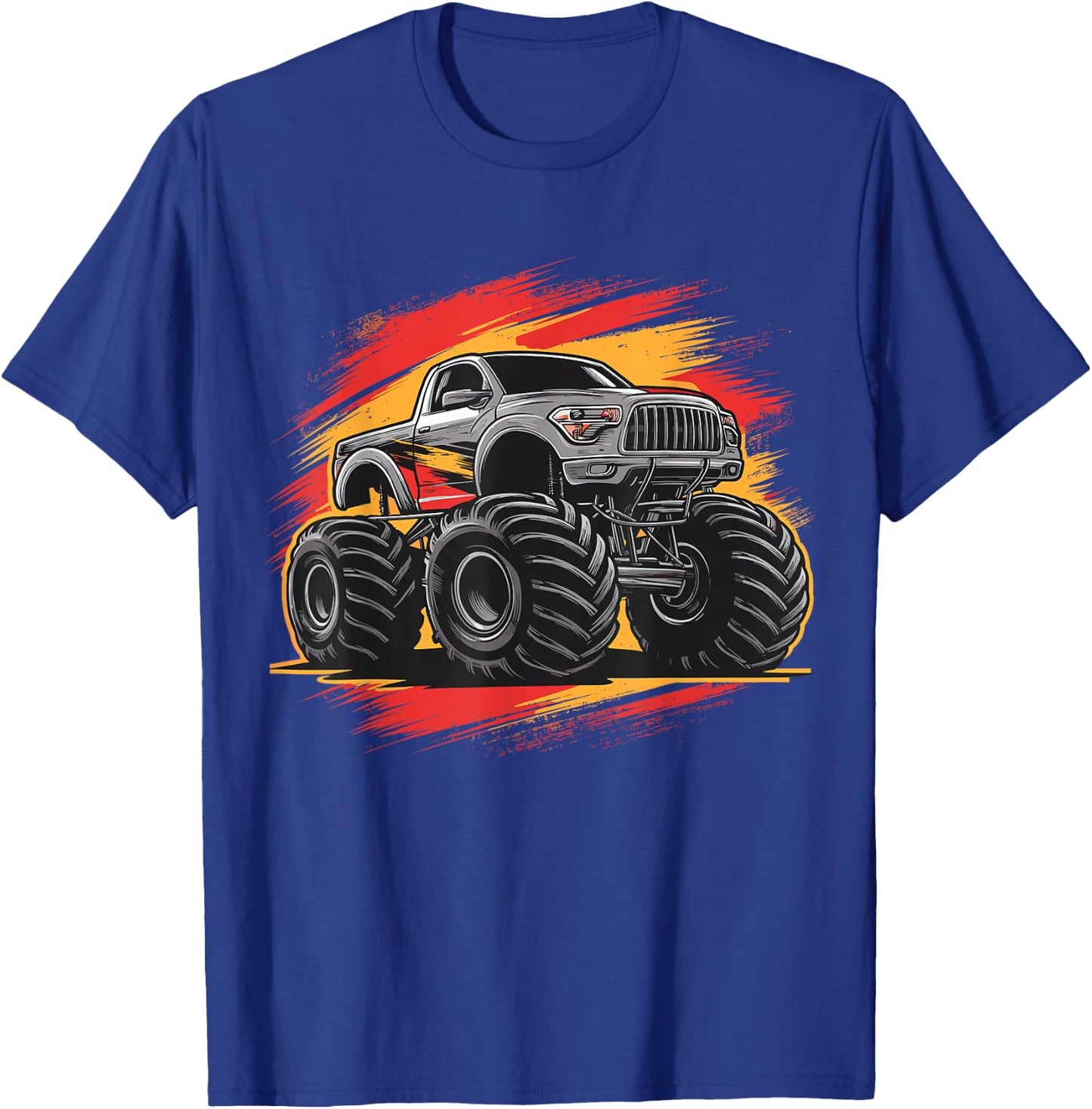 Monster Truck for toddlers Youth & Adults T-Shirt - T-Shirt | Royal