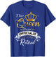 The Queen Has Officially Retired T-Shirt - T-Shirt | Royal