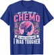 Chemo Warrior My Last Day Of Chemo Breast Cancer Survivor T-Shirt - T-Shirt | Royal