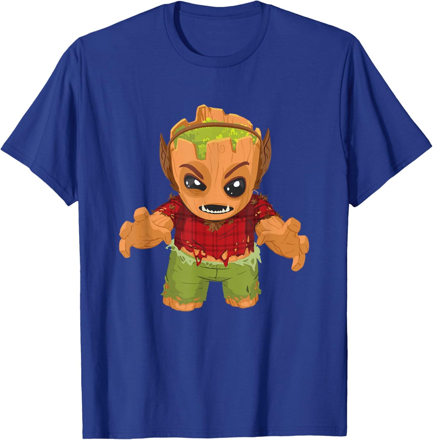 Marvel Classic Halloween Baby Groot Cute Werewolf Costume T-Shirt - T-Shirt | Royal
