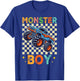 Monster Truck Boy Monster Truck Are My Jam Truck Lovers T-Shirt - T-Shirt | Royal
