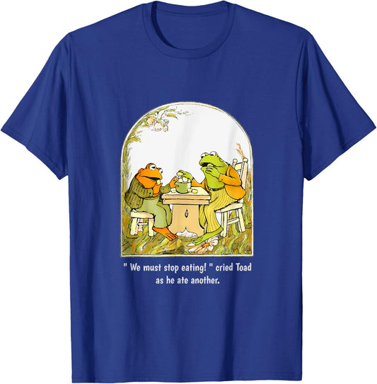 We Must Stop Eating Cried Toad as He Ate Another Frog Meme T-Shirt - T-Shirt | Royal
