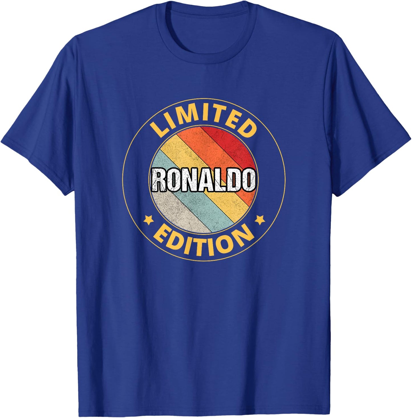 Ronaldo Name T-Shirt - T-Shirt | Royal
