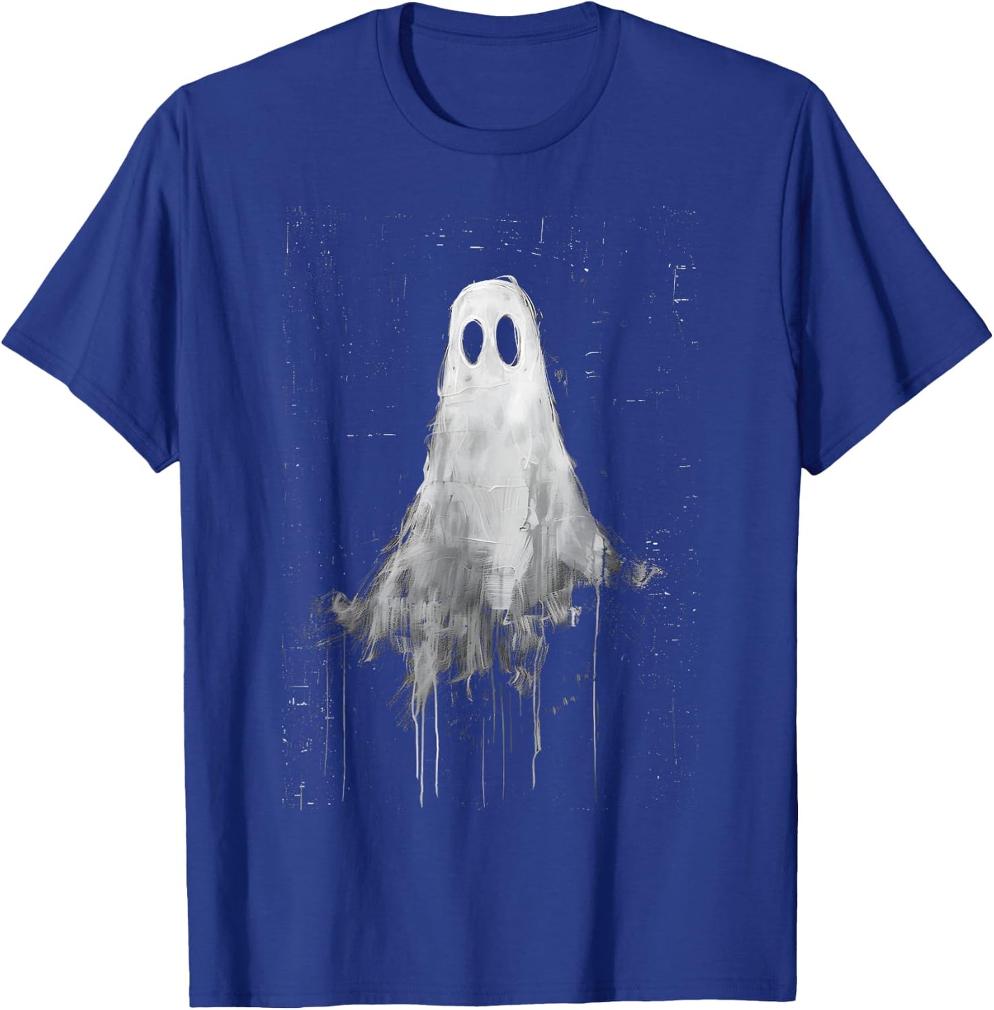 Ghost Horror Spirit Spooky Scary Halloween Goth Aesthetic T-Shirt - T-Shirt | Royal