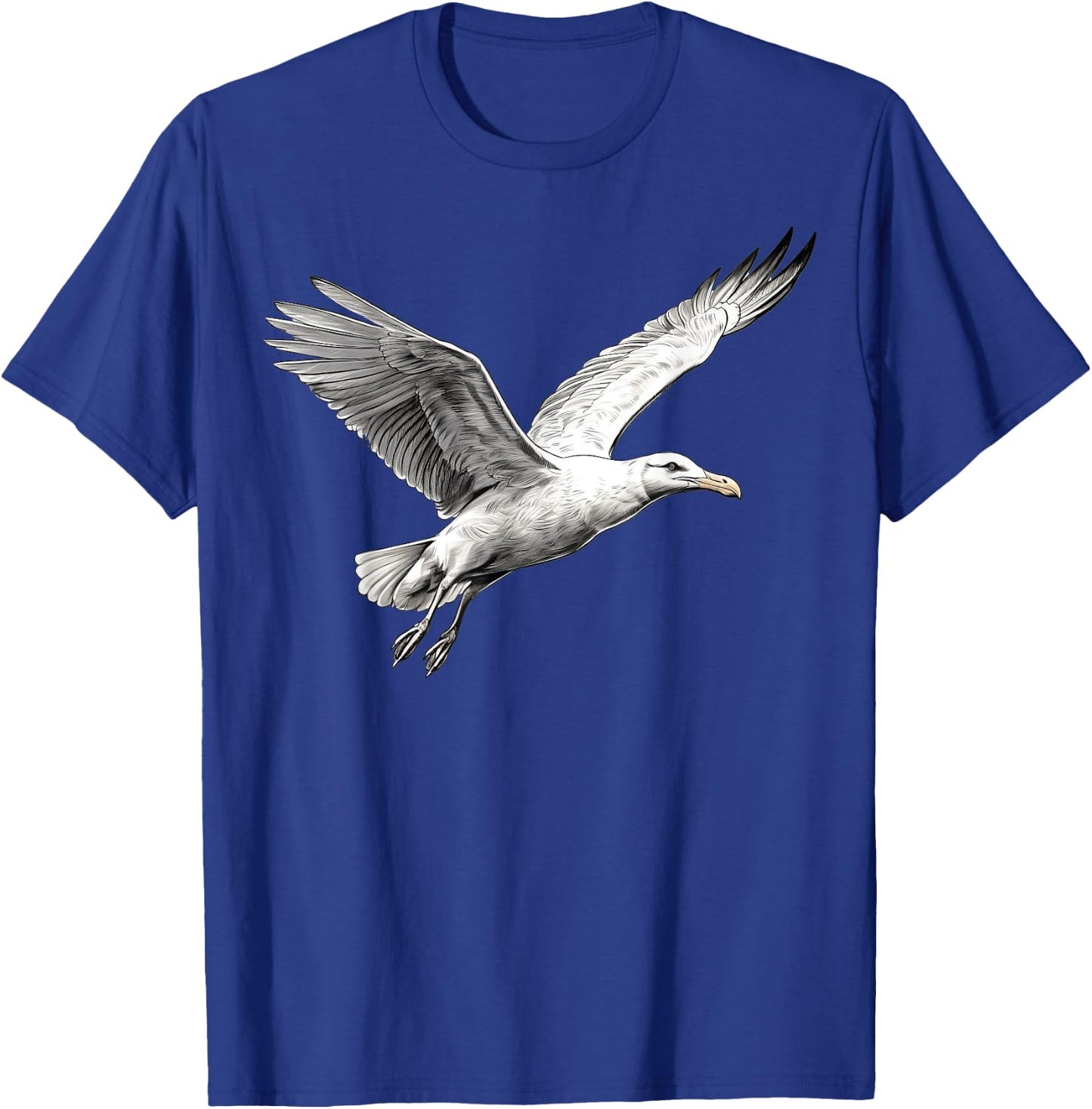Flying Seagull T-Shirt - T-Shirt | Royal