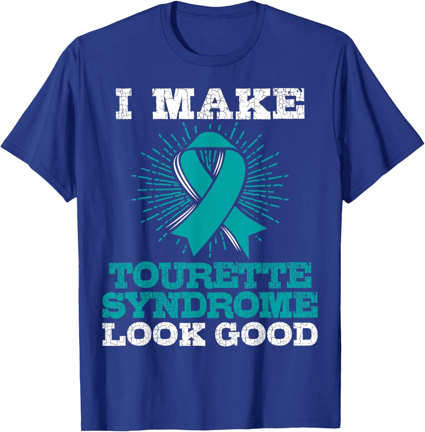 Tourette's Syndrome T Shirt - TS Awareness Gift T-Shirt - T-Shirt | Royal
