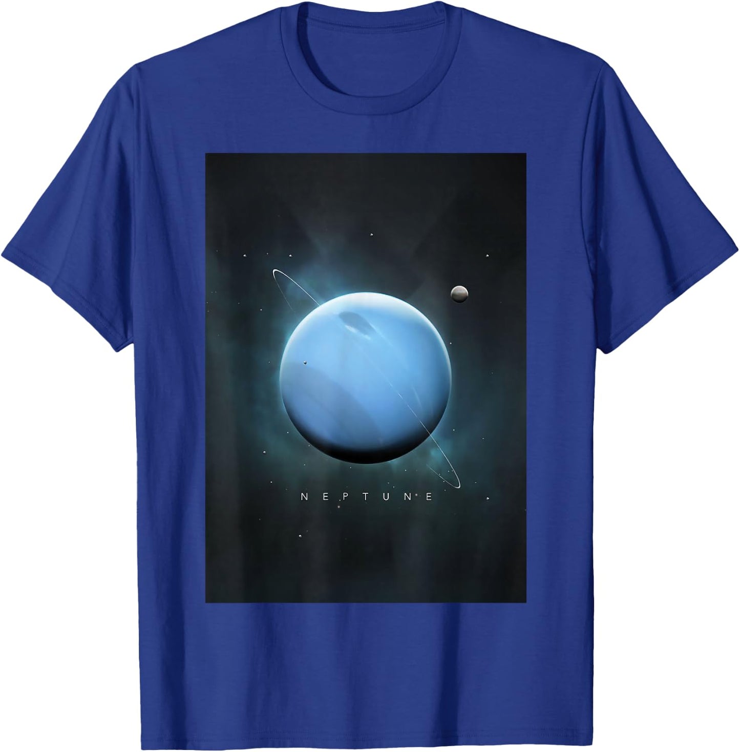 Planet Neptune T-Shirt - T-Shirt | Royal