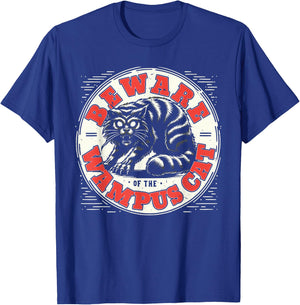 Wampus Cat American Folklore Cryptozoology Cryptid T-Shirt - T-Shirt | Royal