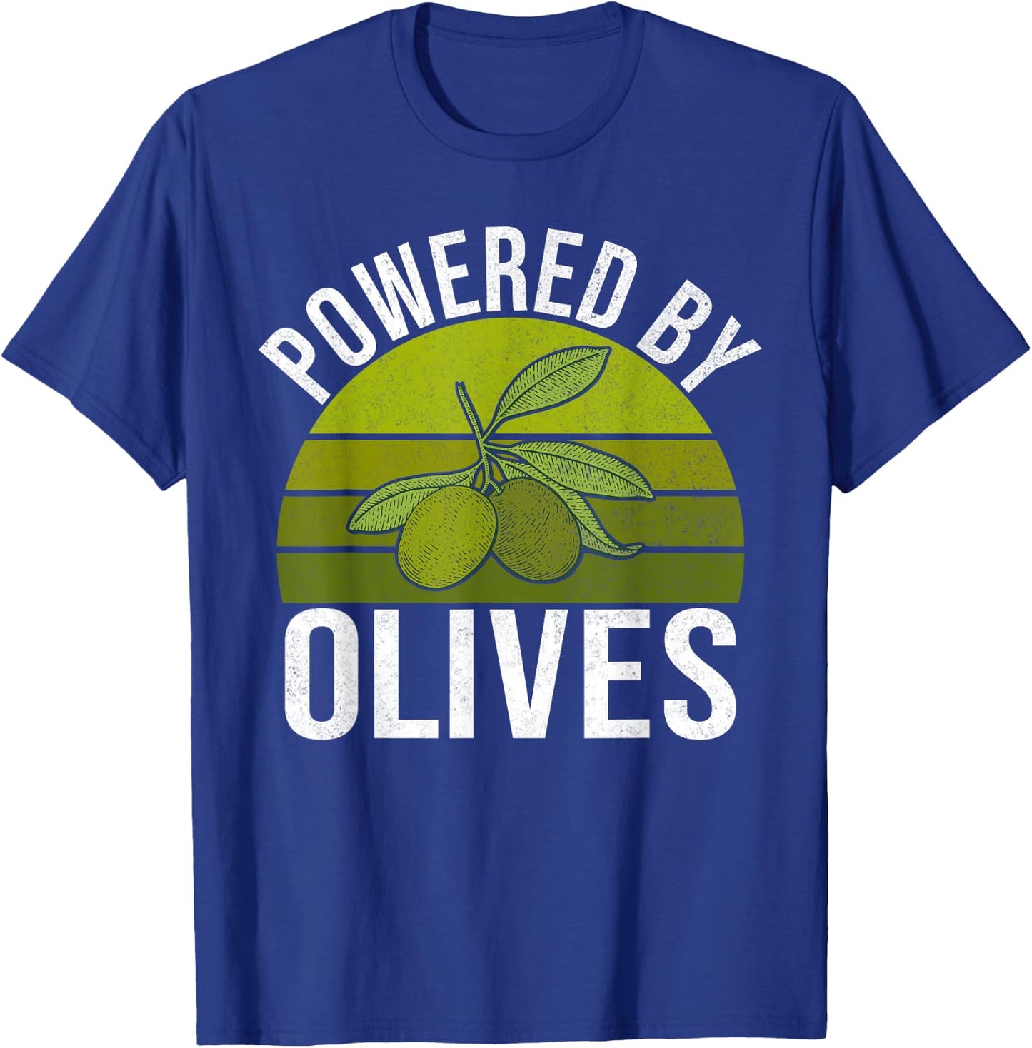 Powered by Olives Olive Lover T-Shirt - T-Shirt | Royal