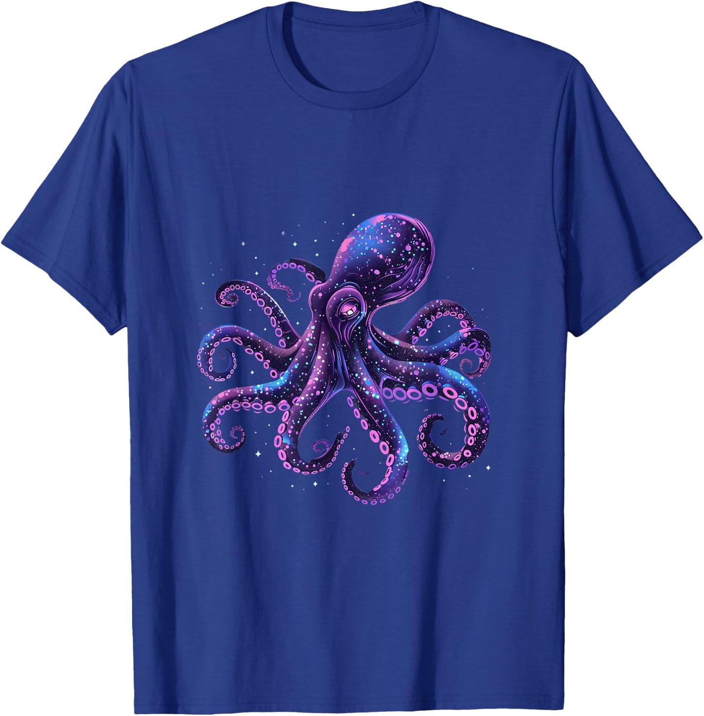 Octopus Artwork Ocean Sea Animal Lover Sea Ocean Octopus T-Shirt - T-Shirt | Royal