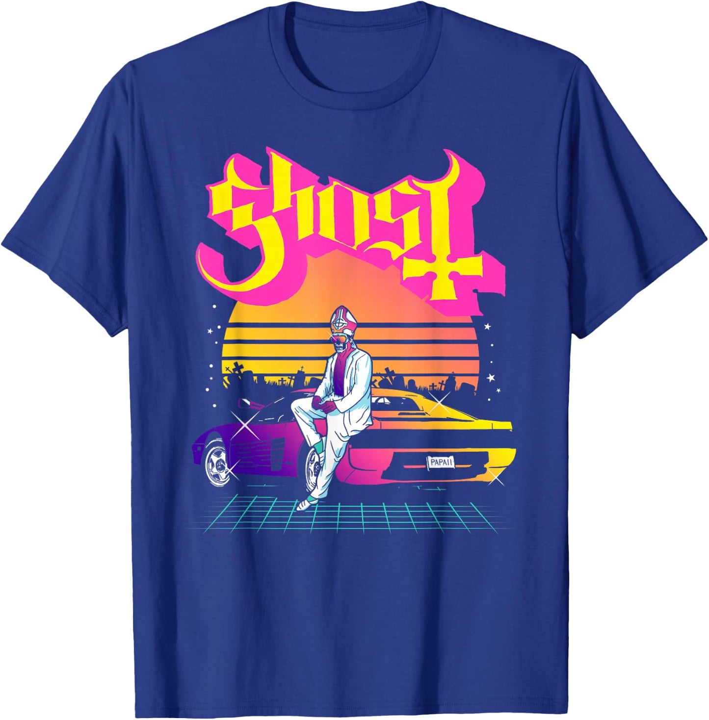Ghost – Papa 2 Vice T-Shirt - T-Shirt | Royal