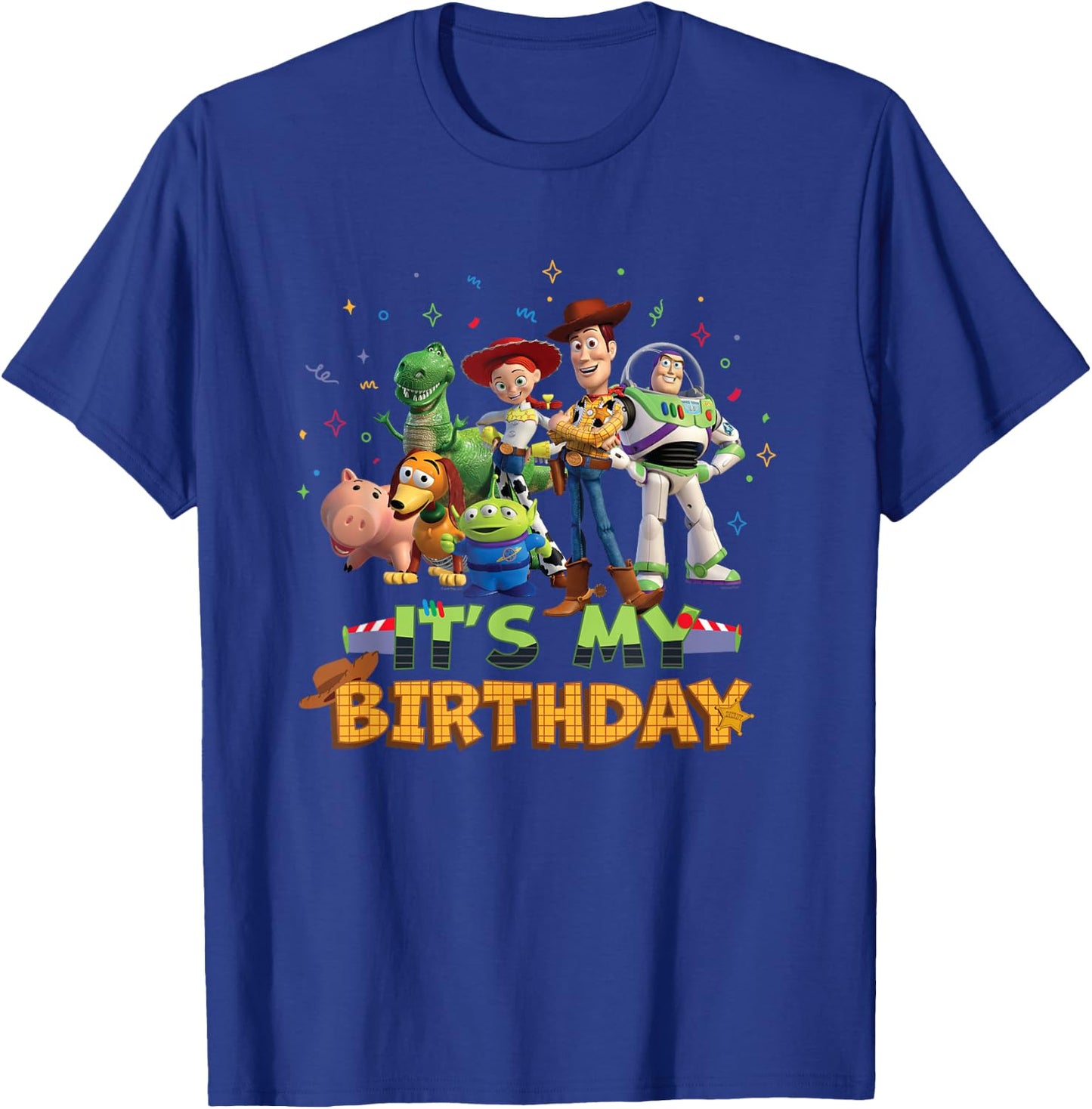 Disney and Pixar's Toy Story It's My Birthday Party Matching T-Shirt - T-Shirt | Royal