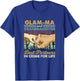 Glam ma and Granddaughter Partner In Crime Fist Bump T-Shirt - T-Shirt | Royal