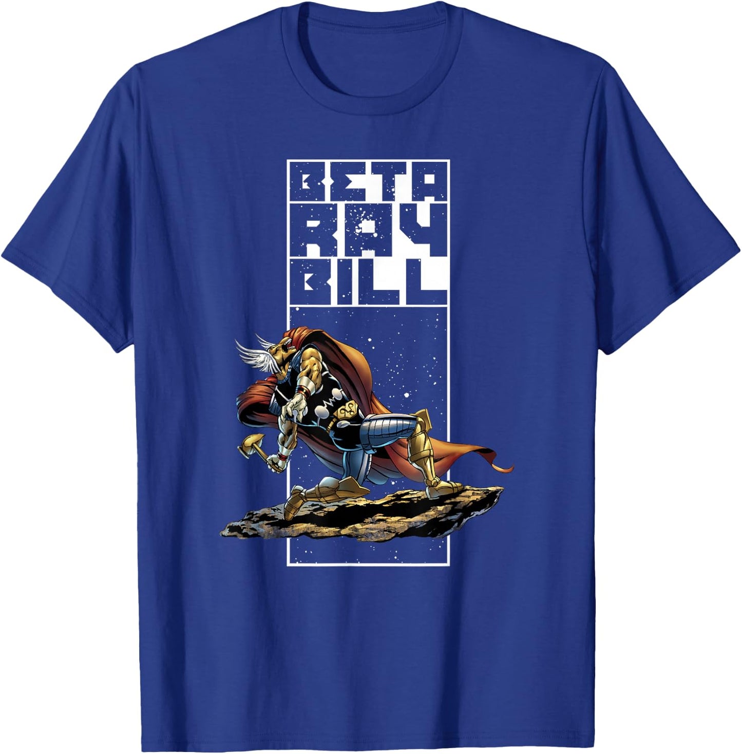 Marvel Comics Retro Beta Ray Bill Mighty Thor Vintage T-Shirt - T-Shirt | Royal