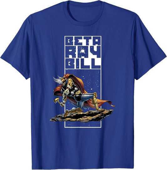 Marvel Comics Retro Beta Ray Bill Mighty Thor Vintage T-Shirt - T-Shirt | Royal