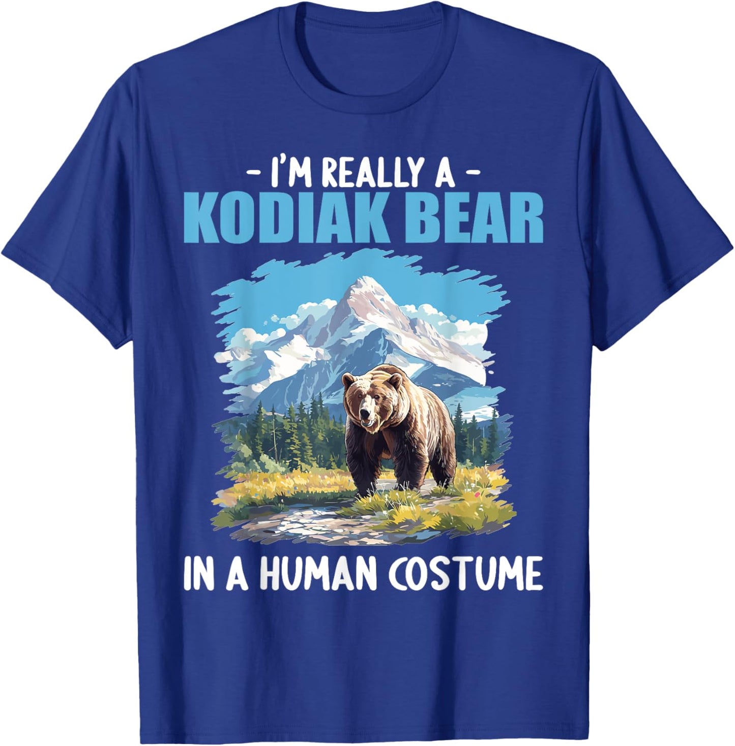 Kodiak Bears Kodiak Bear T-Shirt - T-Shirt | Royal