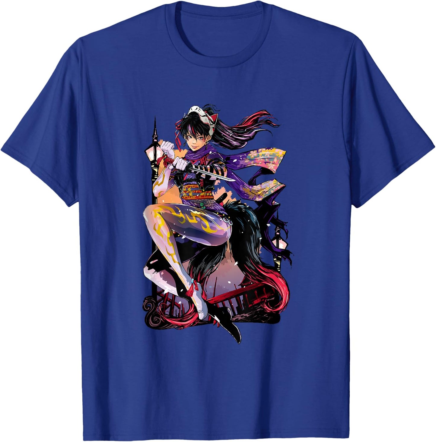 Bandai Namco Entertainment Inc. TEKKEN7 KUNIMITSU 002 , Small, Black T-Shirt - T-Shirt | Royal