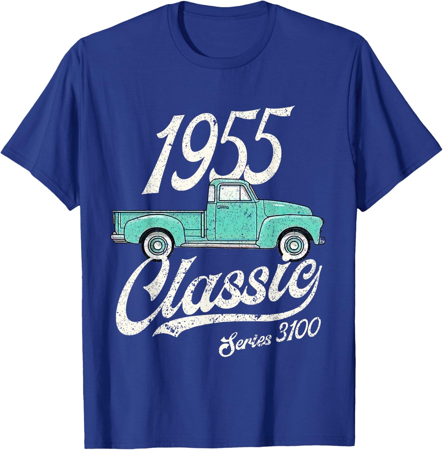 1955 55 chevys truck Series 3100 T-Shirt - T-Shirt | Royal