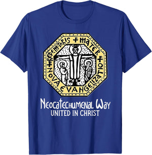 Neocatechumenal Way NCW Modern Catholic T-Shirt - T-Shirt | Royal