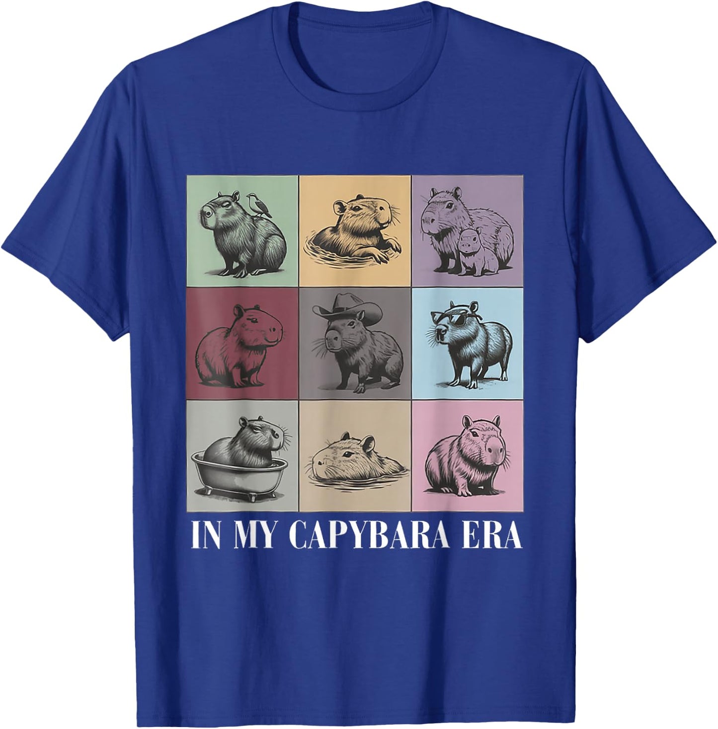 Cute Capybara Lover In My Capybara Era Gift Boys Girls T-Shirt - T-Shirt | Royal