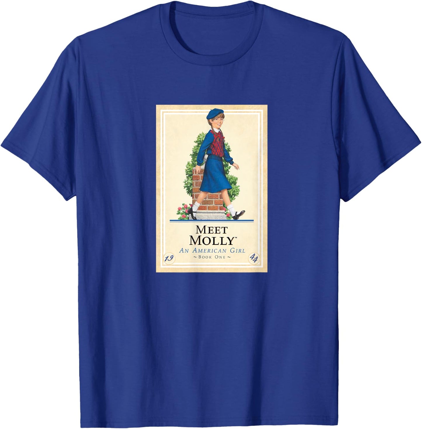 American Girl - Meet Molly Book Cover T-Shirt - T-Shirt | Royal