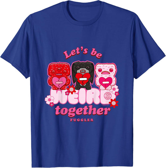 Lord Long Ears & Co Love Weird Together Valentine's Day Kids T-Shirt - T-Shirt | Royal