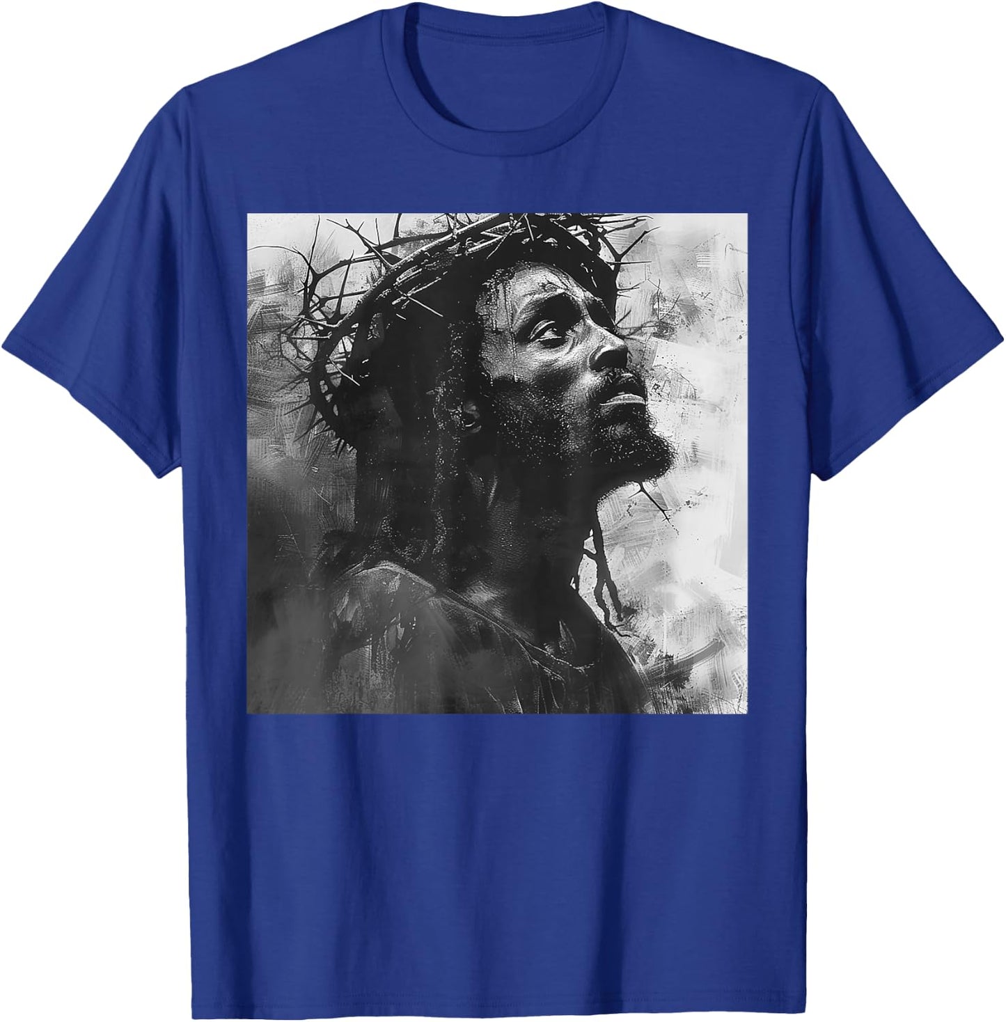 Black Jesus, Christianity, Church, Christ, Jesus T-Shirt - T-Shirt | Royal