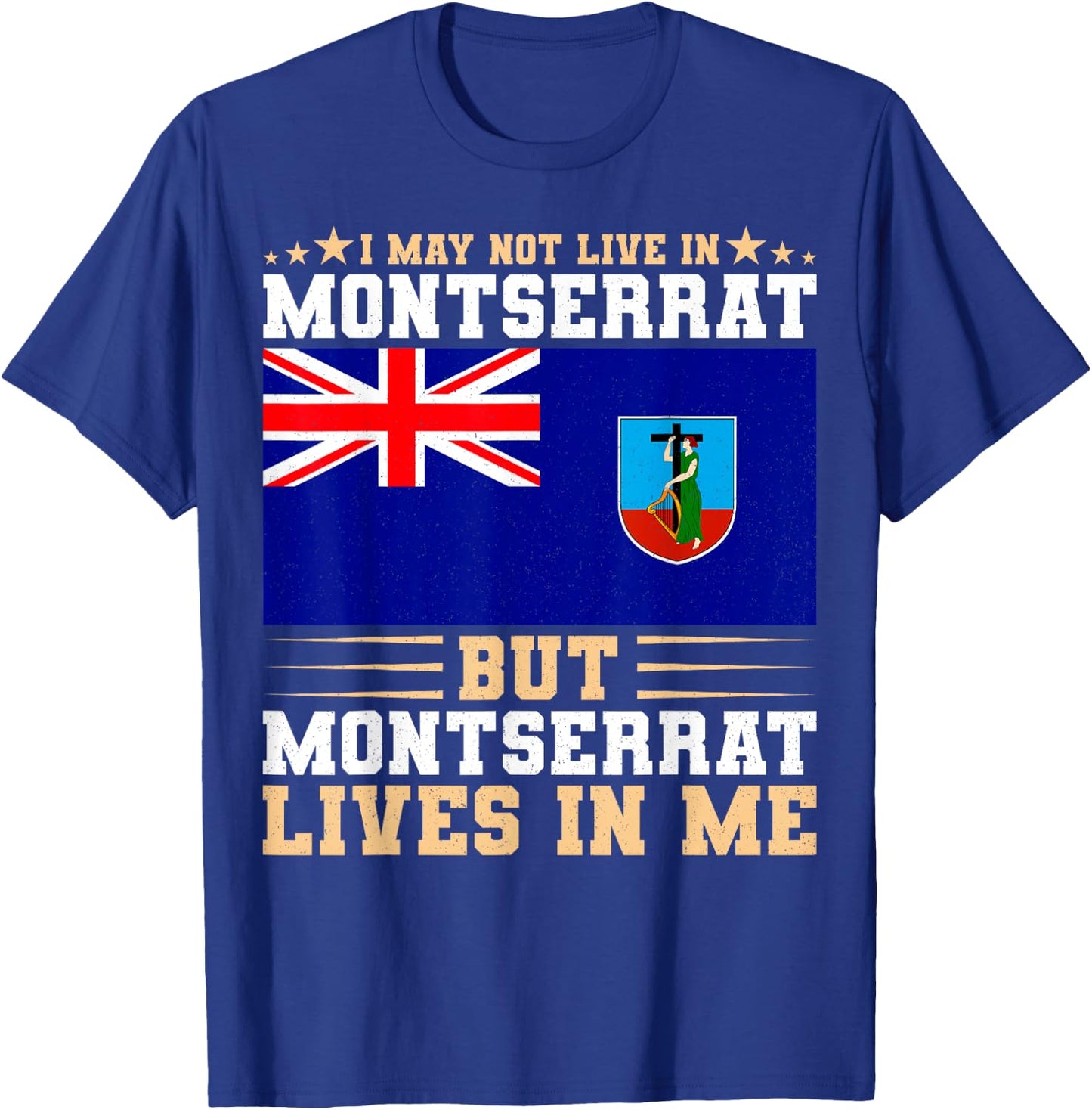 Montserrat T-Shirt - T-Shirt | Royal