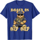 Hip Hop Teddy Bear Celebrating Hip Hop T-Shirt - T-Shirt | Royal