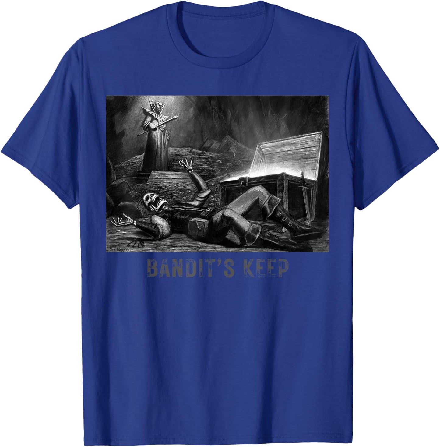Bandit's Keep Official T-Shirt - T-Shirt | Royal