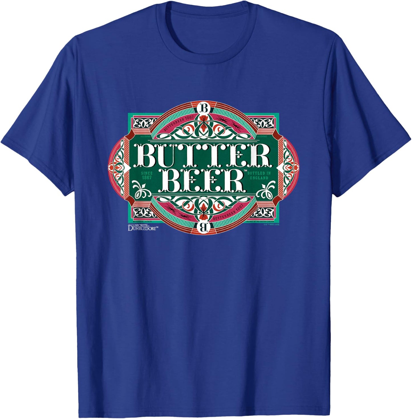 Fantastic Beasts 3 Butter Beer Label T-Shirt - T-Shirt | Royal